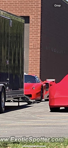 Ferrari FXX spotted in Champaign, Illinois