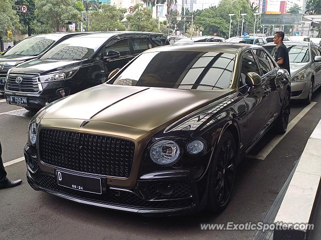Bentley Flying Spur spotted in Jakarta, Indonesia