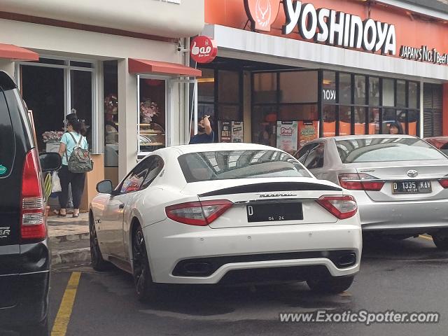 Maserati GranTurismo spotted in Bandung, Indonesia