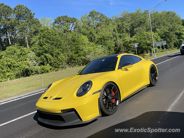 Porsche 911 GT3 spotted in Jacksonville, Florida