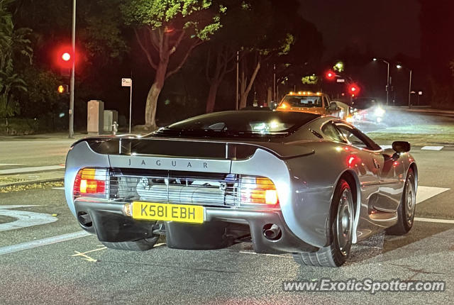 Jaguar XJ220 spotted in Beverly Hills, California