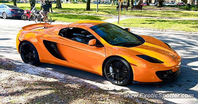 Mclaren MP4-12C spotted in St. Petersburg, Florida