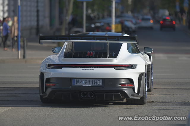 Porsche 911 GT3 spotted in Warsaw, Poland