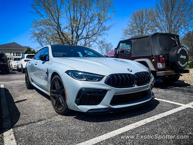 BMW M8 spotted in Bloomington, Indiana