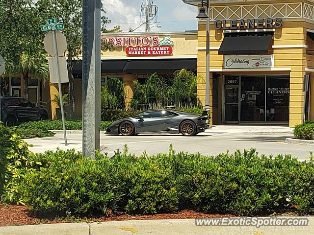Lamborghini Huracan spotted in Pompano Beach, Florida