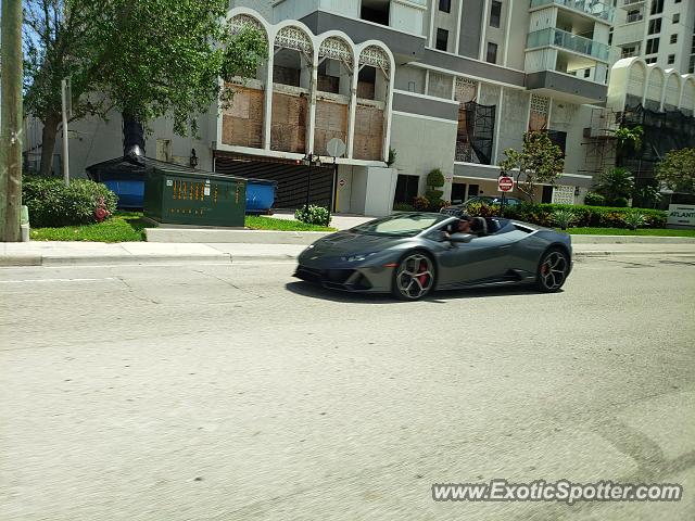 Lamborghini Huracan spotted in Pompano Beach, Florida