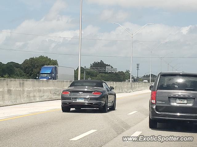 Bentley Continental spotted in Boca Raton, Florida