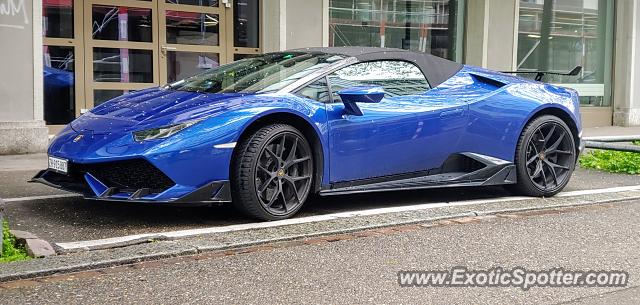 Lamborghini Huracan spotted in Zurich, Switzerland