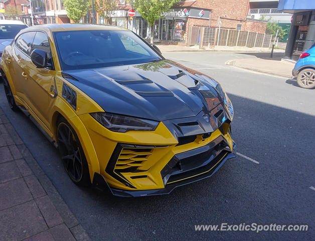 Lamborghini Urus spotted in Wilmslow, United Kingdom