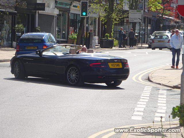 Aston Martin DB9 spotted in Alderley Edge, United Kingdom