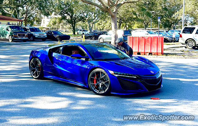 Acura NSX spotted in St. Petersburg, Florida