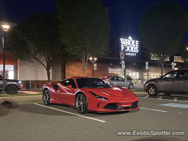 Ferrari F8 Tributo spotted in Charlotte, North Carolina
