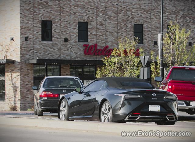 Lexus LC 500 spotted in De Pere, Wisconsin