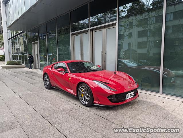 Ferrari 812 Superfast spotted in Taipei, Taiwan