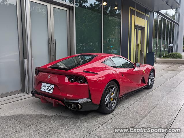 Ferrari 812 Superfast spotted in Taipei, Taiwan