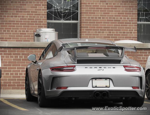 Porsche 911 GT3 spotted in Green Bay, Wisconsin