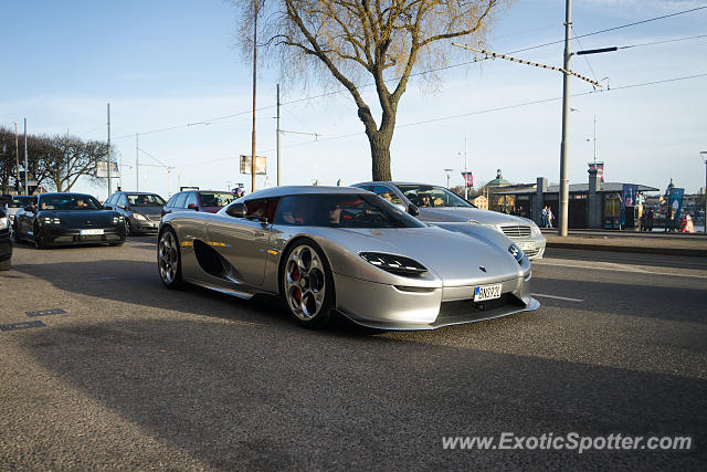 Koenigsegg CC8S spotted in Stockholm, Sweden