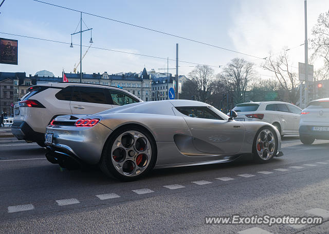 Koenigsegg CC8S spotted in Stockholm, Sweden