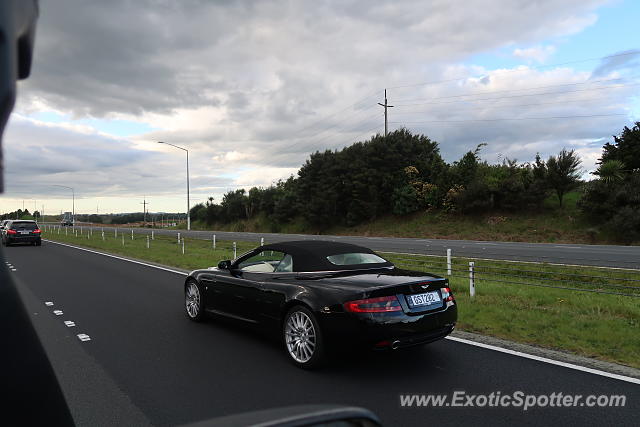 Aston Martin DB9 spotted in Auckland, New Zealand