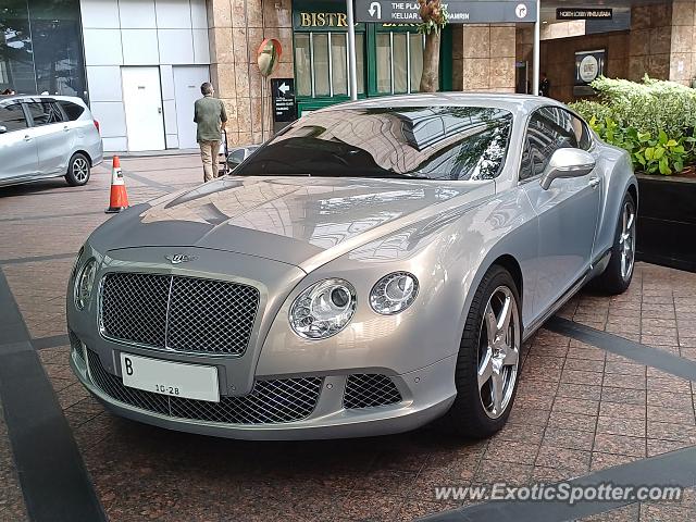 Bentley Continental spotted in Jakarta, Indonesia