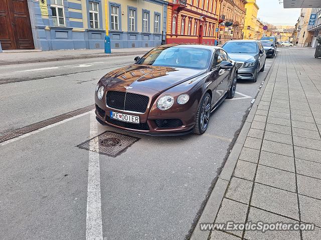 Bentley Continental spotted in Kosice, Slovakia