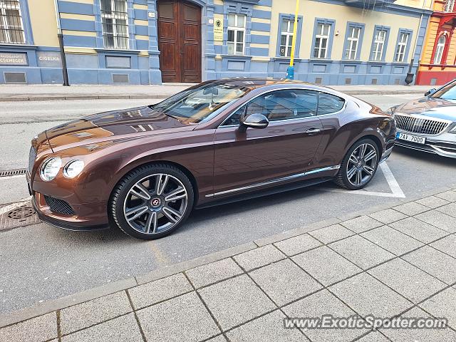 Bentley Continental spotted in Kosice, Slovakia