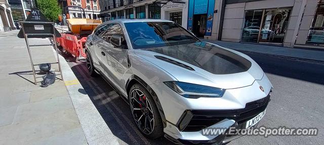 Lamborghini Urus spotted in London, United Kingdom