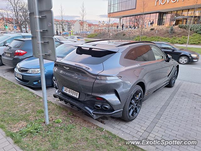 Aston Martin DBX spotted in Presov, Slovakia