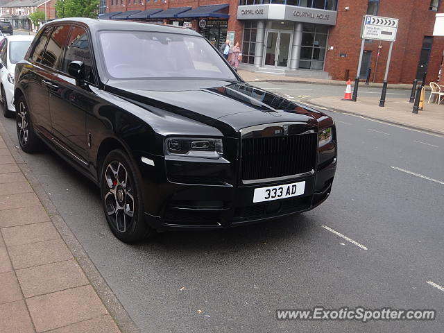 Rolls-Royce Cullinan spotted in Wilmslow, United Kingdom