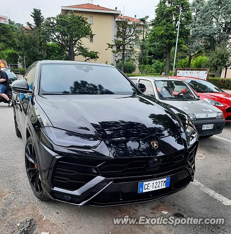 Lamborghini Urus spotted in Riccione, Italy