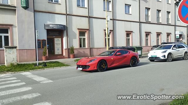 Ferrari 812 Superfast spotted in Košice, Slovakia
