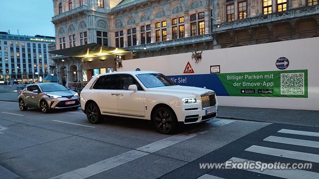 Rolls-Royce Cullinan spotted in Vienna, Austria