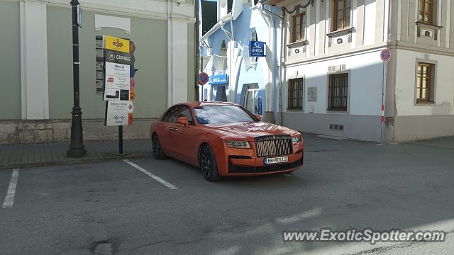 Rolls-Royce Ghost spotted in Košice, Slovakia