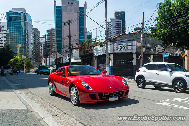 Ferrari 599GTB spotted in São Paulo, SP, Brazil