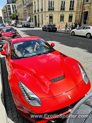 Ferrari F12 spotted in Paris, France