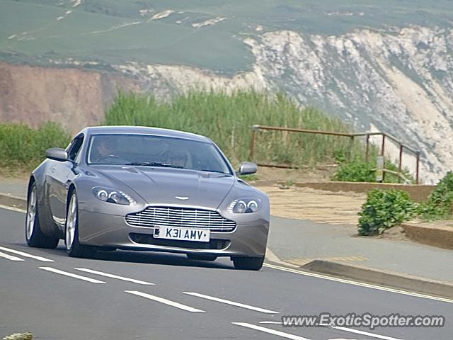 Aston Martin Vantage spotted in Sandown, United Kingdom