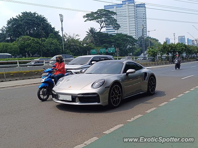 Porsche 911 Turbo spotted in Jakarta, Indonesia