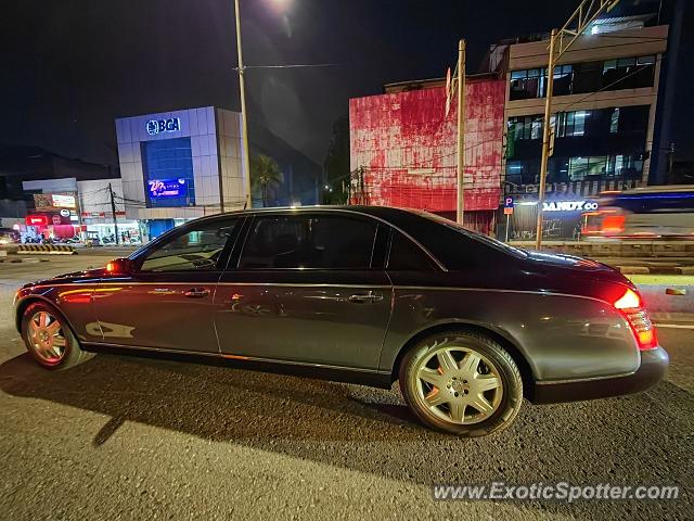 Mercedes Maybach spotted in Jakarta, Indonesia
