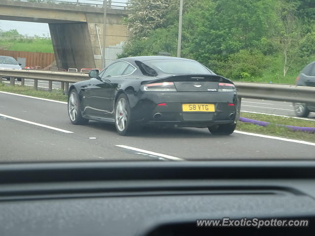Aston Martin Vantage spotted in Motorway, United Kingdom