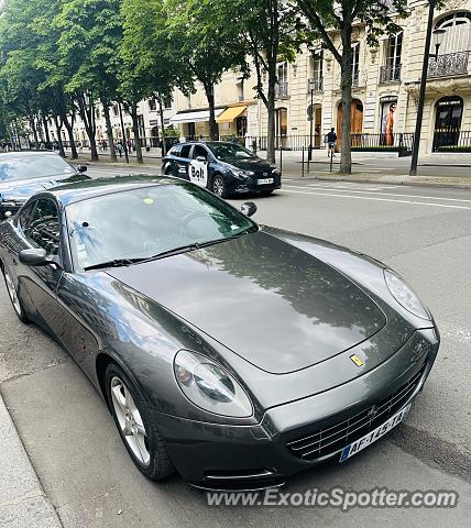 Ferrari 612 spotted in Paris, France