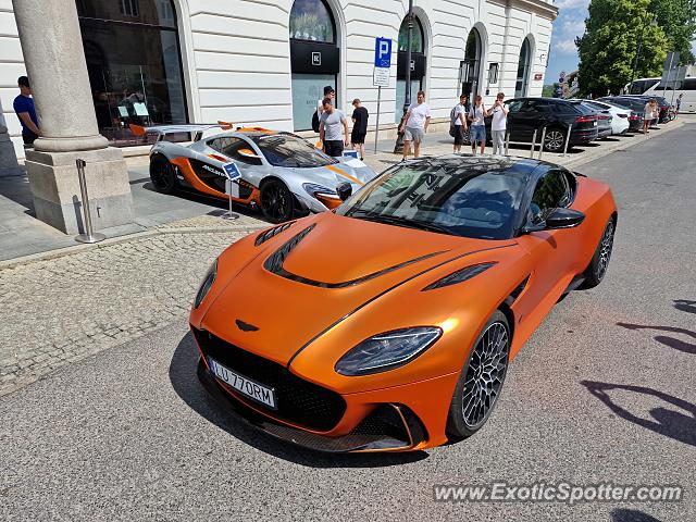 Aston Martin DBS spotted in Warsaw, Poland