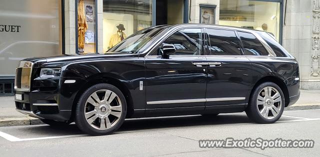 Rolls-Royce Cullinan spotted in Zürich, Switzerland