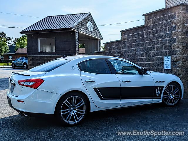 Maserati Ghibli spotted in Suamico, Wisconsin