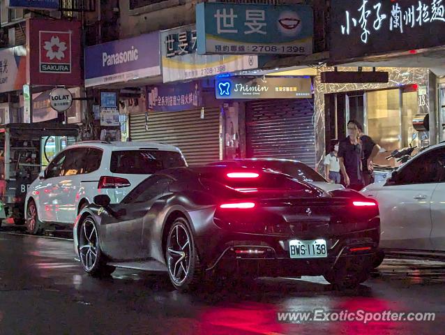 Ferrari F8 Tributo spotted in Taipei, Taiwan