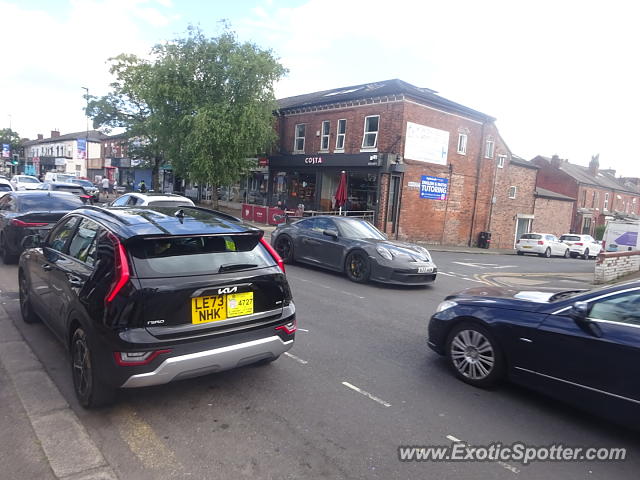 Porsche 911 GT3 spotted in Monton, United Kingdom