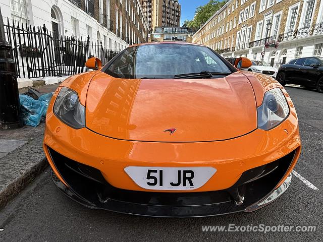 Mclaren MP4-12C spotted in London, United Kingdom