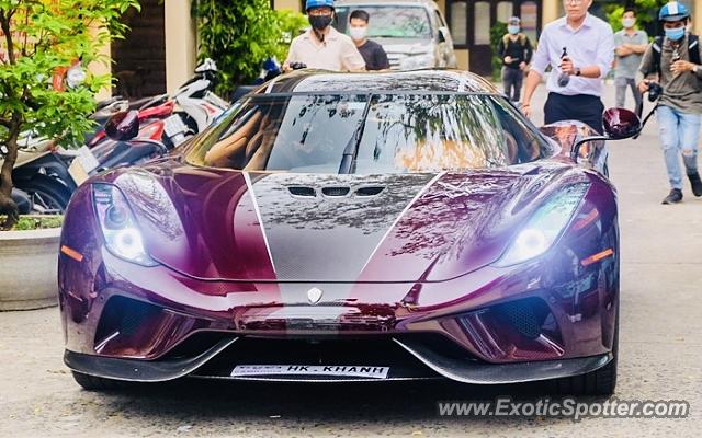 Koenigsegg Regera spotted in HCM, Vietnam