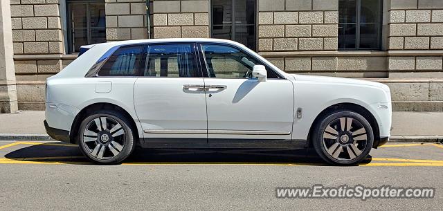 Rolls-Royce Cullinan spotted in Zürich, Switzerland