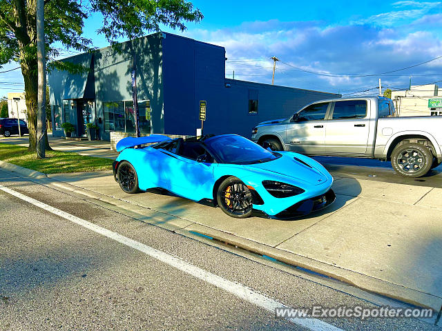Mclaren 765LT spotted in Birmingham, Michigan