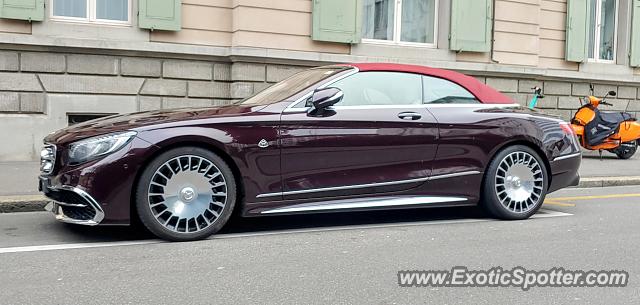 Mercedes Maybach spotted in Zurich, Switzerland